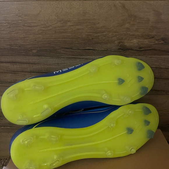 Adidas F50 Messi League FG/MG MESSI Blue Soccer Cleats Shoe Mens 10.5Womens 11.5 main image 4